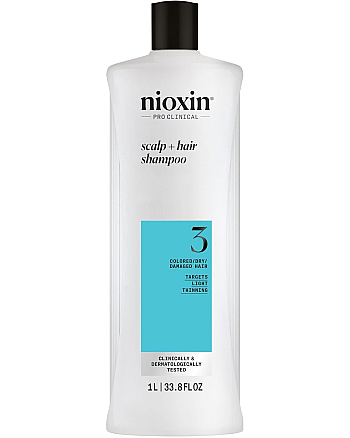 Nioxin Cleanser System 3 - Очищающий шампунь (Система 3) 1000 мл - hairs-russia.ru